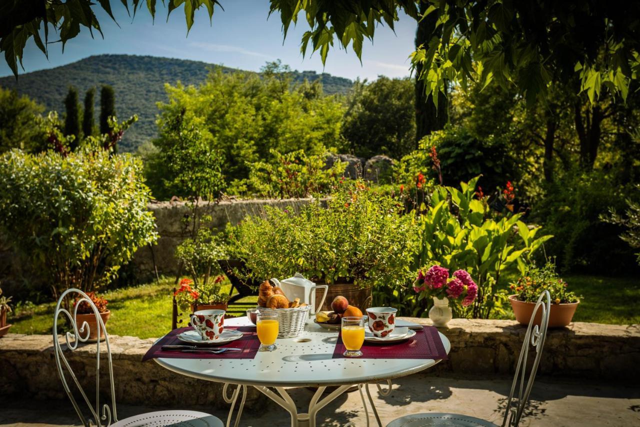 Logis Des Magnans -Les Terrasses Du Coutach - Bed & Breakfast Sauve Luaran gambar